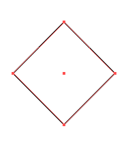 Illustratorで作成したひし形